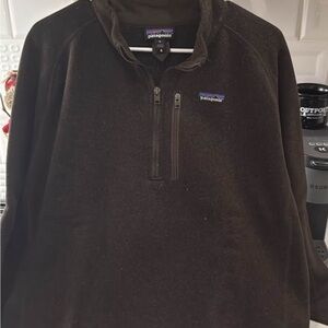 Patagonia Dark Brown Fleece Jacket